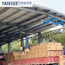 巖西移動式氣管吸盤吊具 編織袋搬運的革新力量，谷瀑環保裝卸新選擇